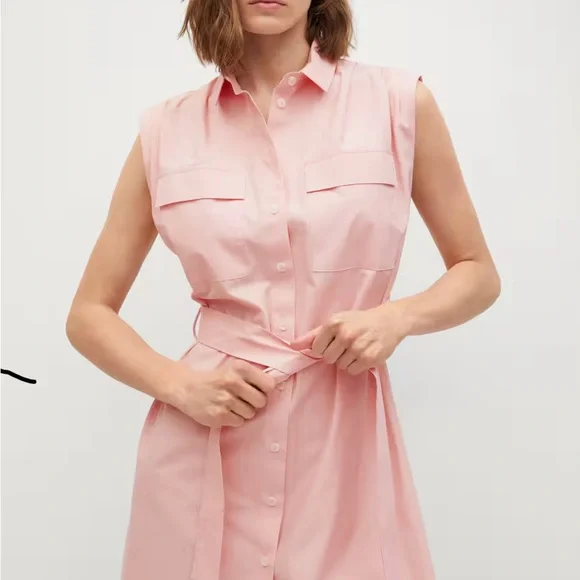 Mango pink dress - Picture 5 of 8